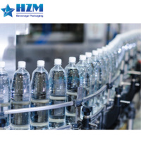 Ligne de production clé en main d'eau minérale et de jus en bouteilles PET de petite taille, entièrement automatique, haute vitesse (2000-24000 BPH)