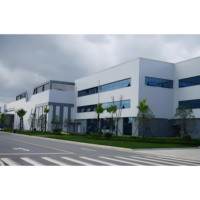 Atelier commercial en structure métallique – Bâtiment modulaire préfabriqué avec pont roulant haute capacité résistant au vent pour usine