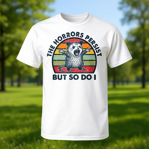 Los horrores siguen existiendo, pero también yo, camiseta unisex para adultos, talla M L XL XXL - Product Image 3