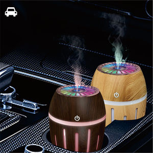 Xách tay LED ánh sáng mini 300ml phun sương USB hương liệu tinh dầu thương mại mùi hương khuếch tán hương thơm với LED ánh sáng ban đêm - Product Image 4