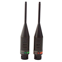 Kit de viseur laser rechargeable professionnel, mini laser avec 64 adaptateurs de 0,17 à 12 pouces, rouge/vert lumineux avec interrupteur à bouton