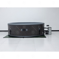 Approvisionnement en gros de spas gonflables DWF Drop Stitch de qualité commerciale, durables, isolés et massants, pour distributeurs mondiaux
