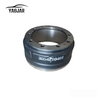 Tambour de frein 3054210401 pour camion BENZ Yaojar, vente en gros de pièces de frein pour camions lourds, essieu avant