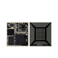 Module intelligent RK3568, carte mère embarquée en package LGA, carte de développement LPDDR4x pour Cortex A55 pour l'IA et l'informatique de pointe