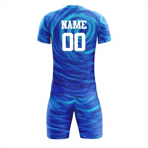Tenues de football personnalisées de haute qualité, ensemble de vêtements de football, maillot de football à manches courtes, ensemble de vêtements d'équipe, uniforme - Product Image 2