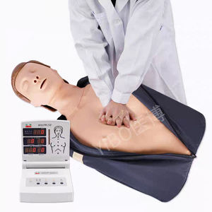 Mannequin de RCR CPR230 demi-corps, modèle anatomique médical pour la formation des infirmières en <span class=keywords><strong>réanimation</strong></span> cardio-pulmonaire, en plastique PVC - Product Image 2