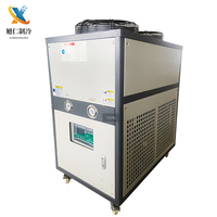 Refroidisseur d'eau industriel refroidi par air Xuren avec pompe, système de refroidissement haute précision, 18KW-4000KW, 380V, garantie 1 an