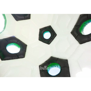 <span class=keywords><strong>Castillo</strong></span> Inflable Gigante con Forma de Balón de Fútbol, Casa de Brinco con Temática Deportiva de Grado Comercial <span class=keywords><strong>para</strong></span> Eventos al Aire Libre - Product Image 5