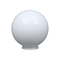 Éclairage à la maison Décoration Globe Suspension en Verre Blanc Moderne Transparent Boule de Verre Suspension Abat-Jour Opale Globe Éclairage