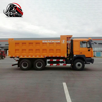 Camion benne basculante Shacman F3000 d'occasion, 30 tonnes, poids lourd, 380 CV, 10 roues