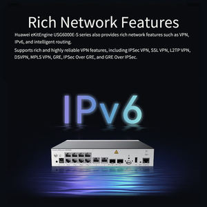 USG6000F-S150 Gigabit Enterprise AI Firewall Core VPN Security Gateway con 4Gbps de rendimiento y factor de forma 1U en stock - Product Image 2