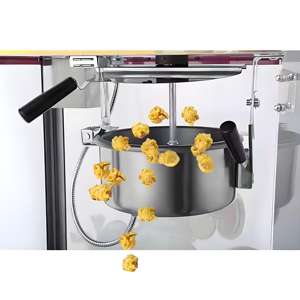 เครื่องทำป๊อปคอร์นไฟฟ้าอัตโนมัติเต็มรูปแบบจากโรงงานขายส่ง ความจุ 384 ออนซ์ ทำความสะอาดง่าย พร้อมระบบกวนในตัว - Product Image 6