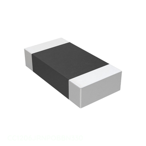 Condensador Cerámico MLCC de Montaje Superficial CC1206JRNPOBBN330 33 pF CAP CER 33PF 500V C0G/NPO 1206 del Fabricante - Product Image 1
