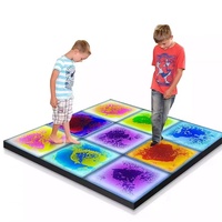 Neue Kinder sensorische Spielzeuge Bodenplatte Essensorische Spiel matte Flüssige Gel matte Ultraviolette Eltern-Kind-Interaktion Leuchtende Matte