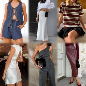 Ropa de Verano de Moda para Mujer, Ropa Usada de Primera Calidad, Lotes de Ropa de Segunda Mano, Blusas, Vestidos y Pantalones a la Moda para Mujer - Product Image 4