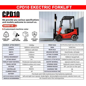 Harga Pabrik Forklift Elektrik 4 Roda Counterbalance 2 Ton 2000kg Baterai Berkualitas Tinggi - Product Image 5