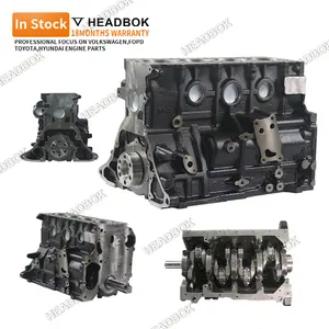 HEDBOK Sale New Japanese 2.5L 4D56 Engine Cylinder Short Block For Mitsubishi L200 Hyundai H100