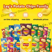 Papas Fritas Semi-Suaves Lays al Por Mayor a Precio de Fábrica, Saladas, Bajas en Grasa, 40g, Refrigerios Inflados de Frutas