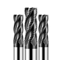 Fresa de Carburo para Desbaste de 55-65 Hrc, Fresa de Extremo de 10 mm con Recubrimiento, Pulstool OEM