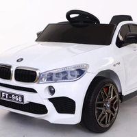 Véhicule tout-terrain électrique pour enfants à double moteur, jouet à conduire