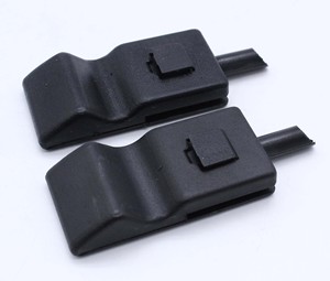 2 adet Chevy/GMC Silverado/Sierra 07-13 için uygun kapı kilit düğmeleri ön/arka abanoz siyah 15214027 25862454 VA0257 - Product Image 4