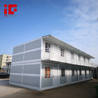 Maison préfabriquée à installation rapide, portable, personnalisable, pliable, conteneur pliable pour l'hébergement des travailleurs