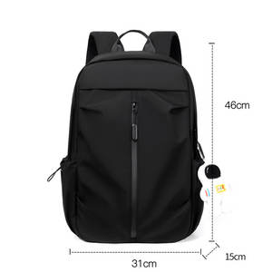 LOW MOQ Safe Durable Leisure Laptop Mochila Moda Business College School Mochila Venta directa de fábrica Bolsa con logotipo personalizable - Product Image 2