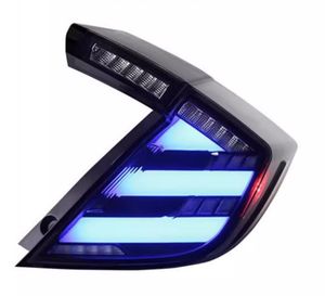 ไฟท้าย TYPY แบบ Full LED อัพเกรด ไฟท้าย RGB เจ็ด<span class=keywords><strong>สี</strong></span> สำหรับ <span class=keywords><strong>Honda</strong></span> <span class=keywords><strong>Civic</strong></span> รุ่นที่ 10 RGB <span class=keywords><strong>Hatchback</strong></span> ปี 2016-2021 <span class=keywords><strong>Hatchback</strong></span> - Product Image 1