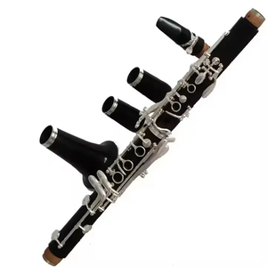 <span class=keywords><strong>Precio</strong></span> de <span class=keywords><strong>instrumento</strong></span> de <span class=keywords><strong>clarinete</strong></span> Bb Chapado en plata de ébano profesional - Product Image 6