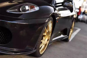 Faldas laterales de cuerpo de fibra de carbono estilo Hm para <span class=keywords><strong>Ferrari</strong></span> F430 incluye Actualización de kit de cuerpo de cuatro piezas extendido - Product Image 4