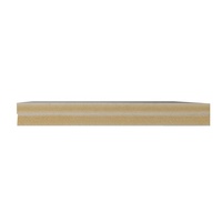 Panneau en composite bois-plastique WPC co-extrudé à 3 couches pour la construction et la décoration, découpé sur mesure
