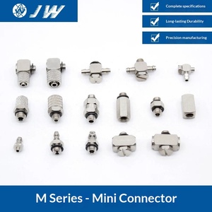 Conector Rápido de Tráquea Miniatura, Recubierto de Níquel, Cobre, M-PC-<span class=keywords><strong>PL</strong></span>-3-4-6-M3-M4-M5-M6 HL AU, Recto, Curvo - Product Image 2