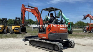Excavatrice compacte Kubota U55-4, nouvelle conception, 5,5 tonnes, mini-excavatrice, en vente, prix attractif - Product Image 6