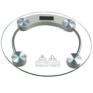 베스트 셀러 디지털 180kg 건강한 생활 욕실 바디 스케일 라운드 유리 계량 스케일 - Product Image 3