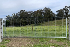 Panel de Cerca para Ganado Producido en Fábrica, Puerta para Animales de Granja, Puerta de Cerca para Ganado, para Madera, Hierro, Acero Industrial - Product Image 4