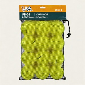 74mm TPE Eco-Friendly Pickleball Balls Customized Logo Set of Pickleball Equipments