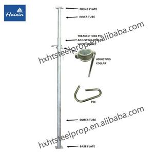 Échafaudage en acier Q235 Etais métal de construction télescopique réglable accessoire - Product Image 2