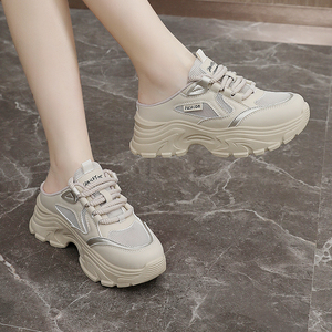 Sandales demi-ouvertes tendance pour femmes 2026, sportives, à lacets, antidérapantes, en maille respirante, fabriquées en Chine, printemps-été-automne - Product Image 1