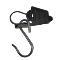 Accesorios de Fibra Óptica FTTH, Abrazadera de Anclaje para Cable de Bajada con Gancho en S, Abrazadera de Plástico Tipo S para Cable, Retenedor de Cable para Instalación Aérea
