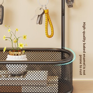 Entrance Hallway Key <b>Storage</b> Box Doorway <b>Shoe</b> Cabinet Top Ornament Organizer Jewelry Display <b>Shelf</b> Minimalist Style - Product Image 4