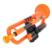 Pippon Professional Trumpet ABS Brass Musical Instruments with B- Key for Beginner