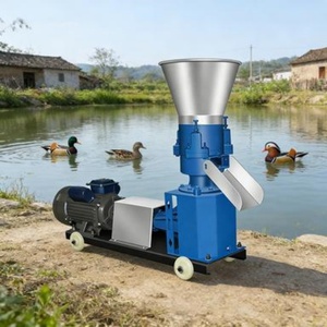 Macchina Elettrica/Diesel per <span class=keywords><strong>Pellet</strong></span> di Grano e Mangimi, Capacità 200kg/h, Costruzione in Ghisa, Dimensioni <span class=keywords><strong>Pellet</strong></span> 2-4mm/4-6mm, Alta Qualità - Product Image 1