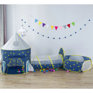 Nouveautés <span class=keywords><strong>Tente</strong></span> de <span class=keywords><strong>camping</strong></span> pop-up 3 <span class=keywords><strong>en</strong></span> 1 <span class=keywords><strong>Tente</strong></span> tipi portable pour enfants <span class=keywords><strong>avec</strong></span> tunnel pour bébé qui rampe - Product Image 2