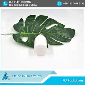 ขวดสเปรย์ทางการแพทย์พลาสติก PLA แบบย่อยสลายได้โดยตรงจากโรงงานพร้อมปลอกไม้ไผ่ - Product Image 5