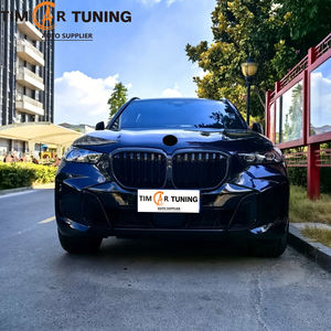 Grille avant TIM de remplacement pour <span class=keywords><strong>BMW</strong></span> X5 (G05) LCI <span class=keywords><strong>2023</strong></span>+ Noir brillant et tricolore X5 G05 LCI Grille double/simple - Product Image 5