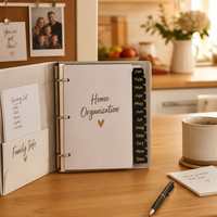 24 étiquettes adhésives mensuelles pour agenda, autocollants mensuels dorés avec index laminés pour bullet journal