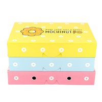 Boîte en papier alimentaire personnalisée avec logo pour livraison de donuts, desserts, gâteaux, sushis et pâtisseries – Vente en gros
