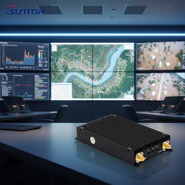 Long Range UAV Video Data Link System Wireless HD Transmission Module Model V30 TDD Work Mode 24Mbps for Industrial Drones
