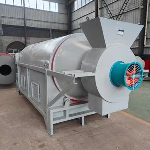 آلة نشارة الخشب بالفحم من السيليكا الصناعية ، مجفف أسطواني بثلاث أسطوانات - Product Image 6