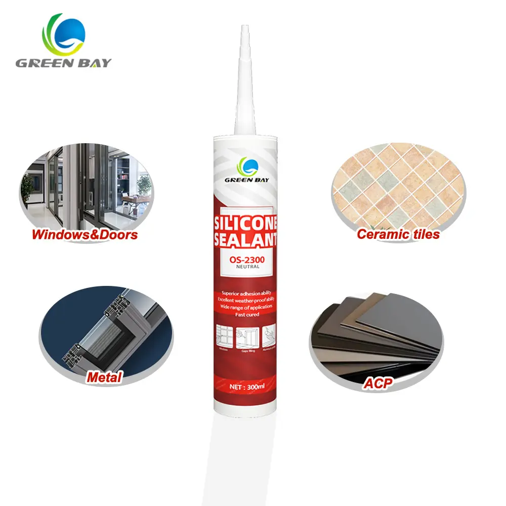 Wholesale Weather-Resistant Non-toxic Glass Industrial Silicone Sealant